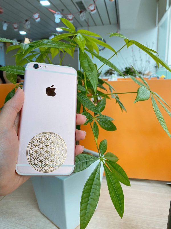 Miếng dán bảo vệ từ trường điện thoại Bông Hoa Sự Sống - Flower of Life Sticker - Hình ảnh 9