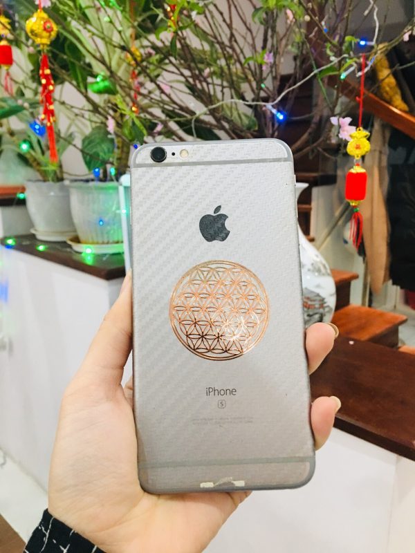 Miếng dán bảo vệ từ trường điện thoại Bông Hoa Sự Sống - Flower of Life Sticker - Hình ảnh 11